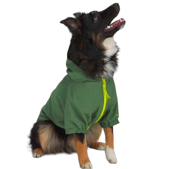backcountry Dog Backcountry X Petco Waterproof Dog Rain Jacket With Hood Green Xl 224 Poshmark
